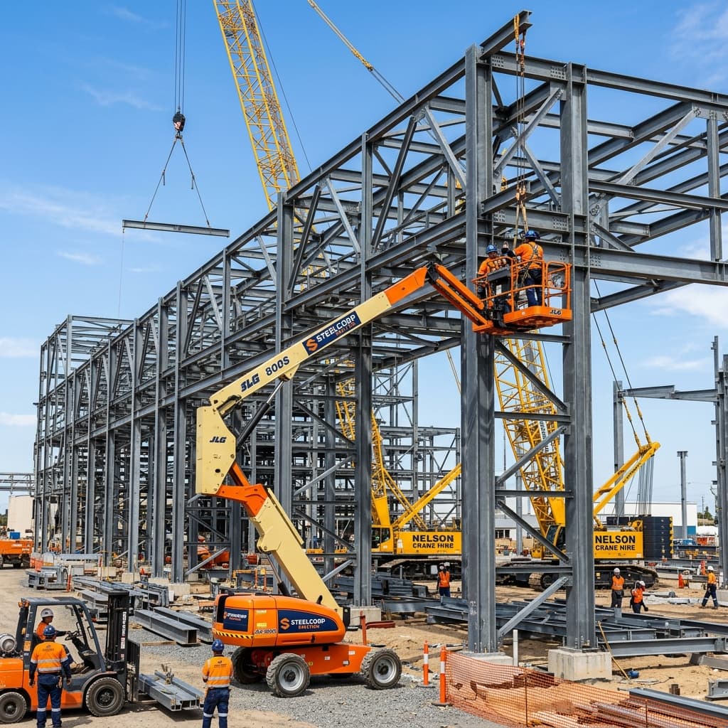 Industrial site execution